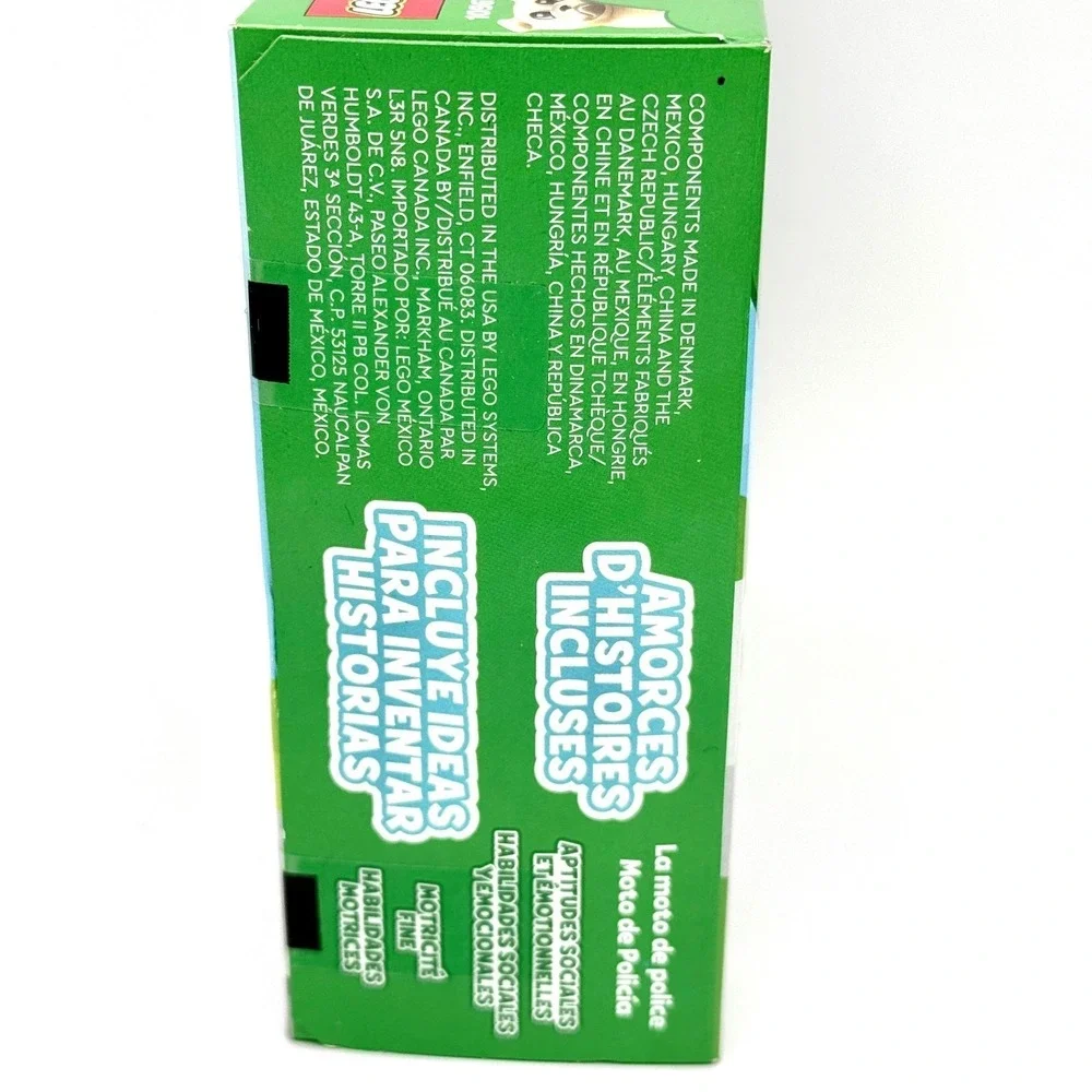 LEGO DUPLO 10967 Police Motorcycle Set 5 pcs – New‎ Sealed Box**